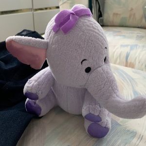 Adorable elephant plush animal